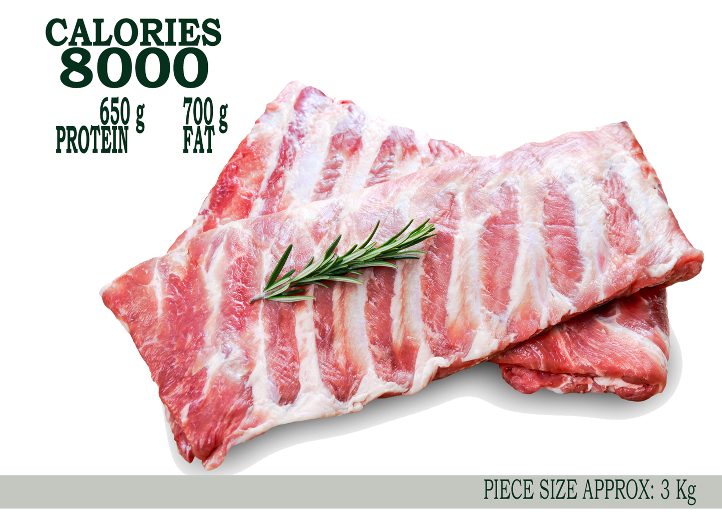 Pork Ribs per kg